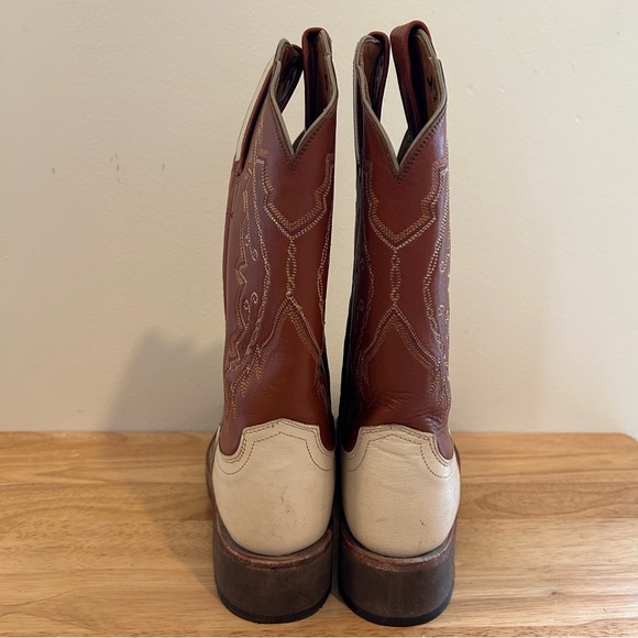 Lucchese 2000 Series Women’s 6B Western Boots T1521KD Parched Wheat Goat 2003 - Picture 11 of 16